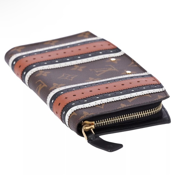 Louis Vuitton Steamer Zippy Wallet Limited Edition Brogue Monogram M62873 - Picture 7 of 10